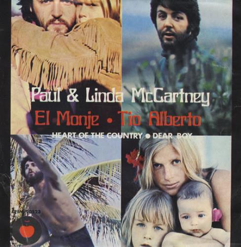 Paul McCartney and Wings El Monje EP - 33 Compacto Mexican 7